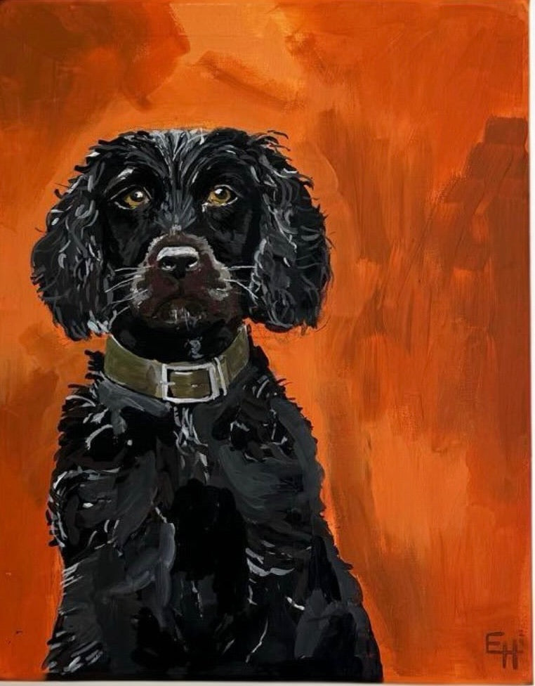 Custom Pet Portrait — 12×12