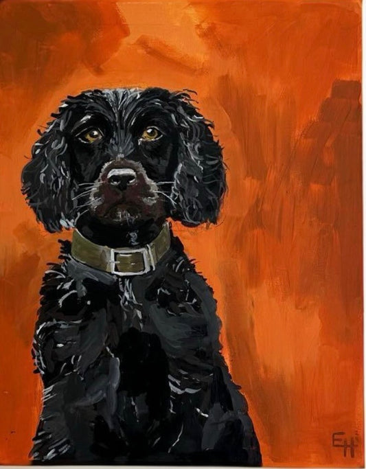 Custom Pet Portrait — 12×12